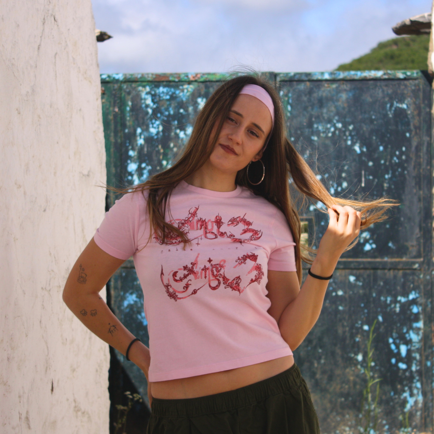 Cuando anochece - camiseta ajustada