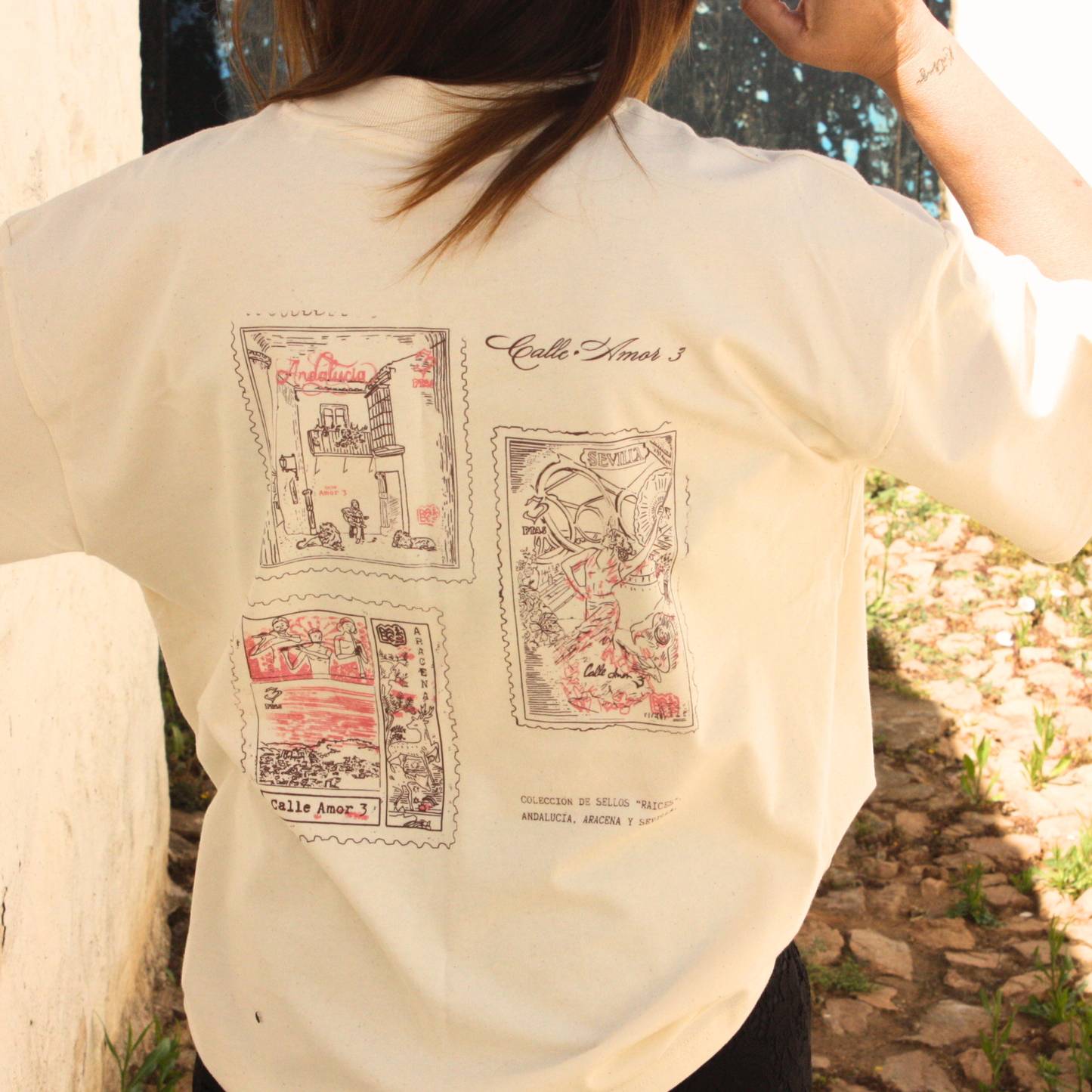 Raíces - Camiseta sellos