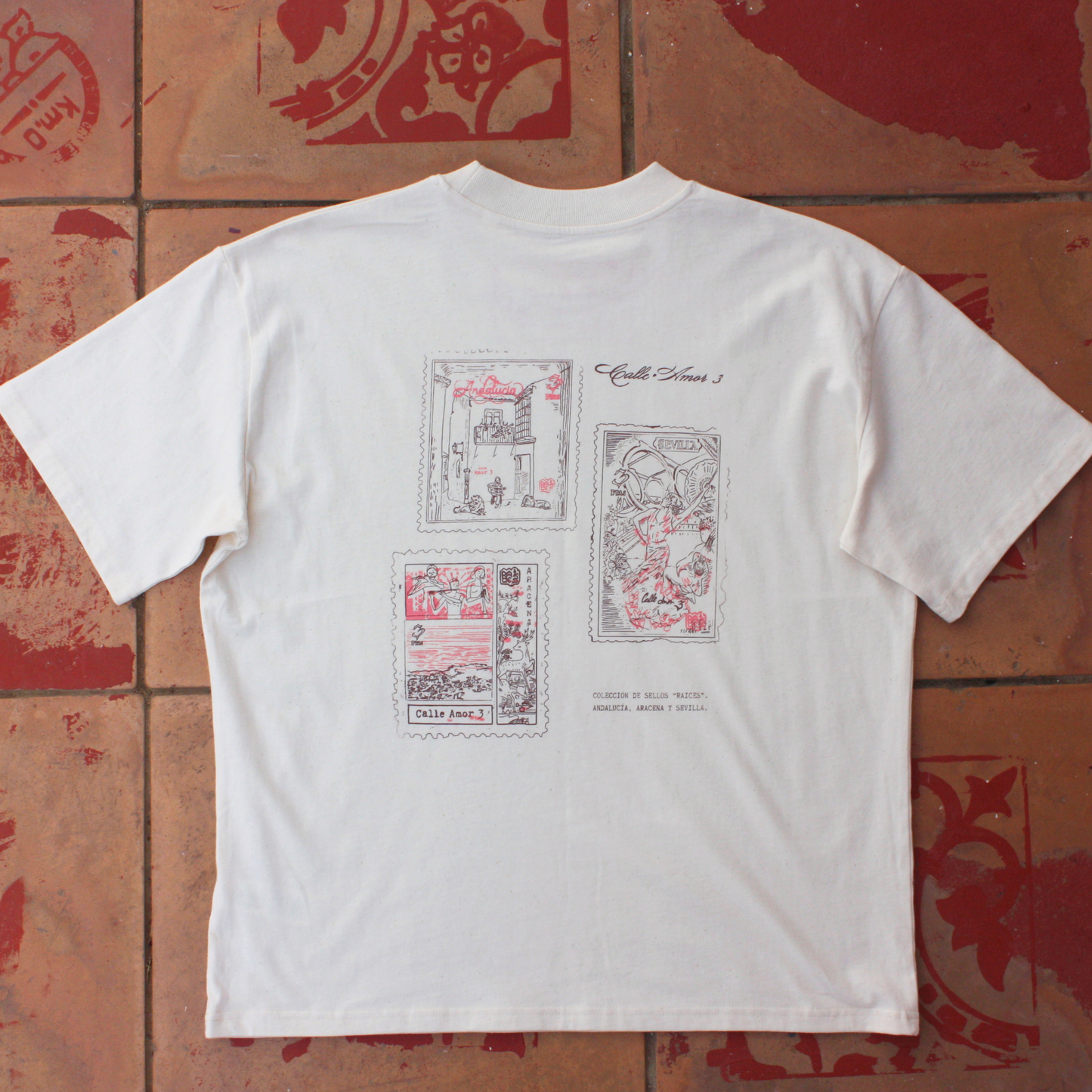 Raíces - Camiseta sellos
