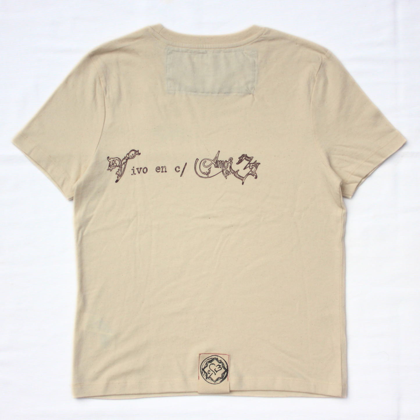 Vivo en calle Amor 3 - Camiseta ajustada